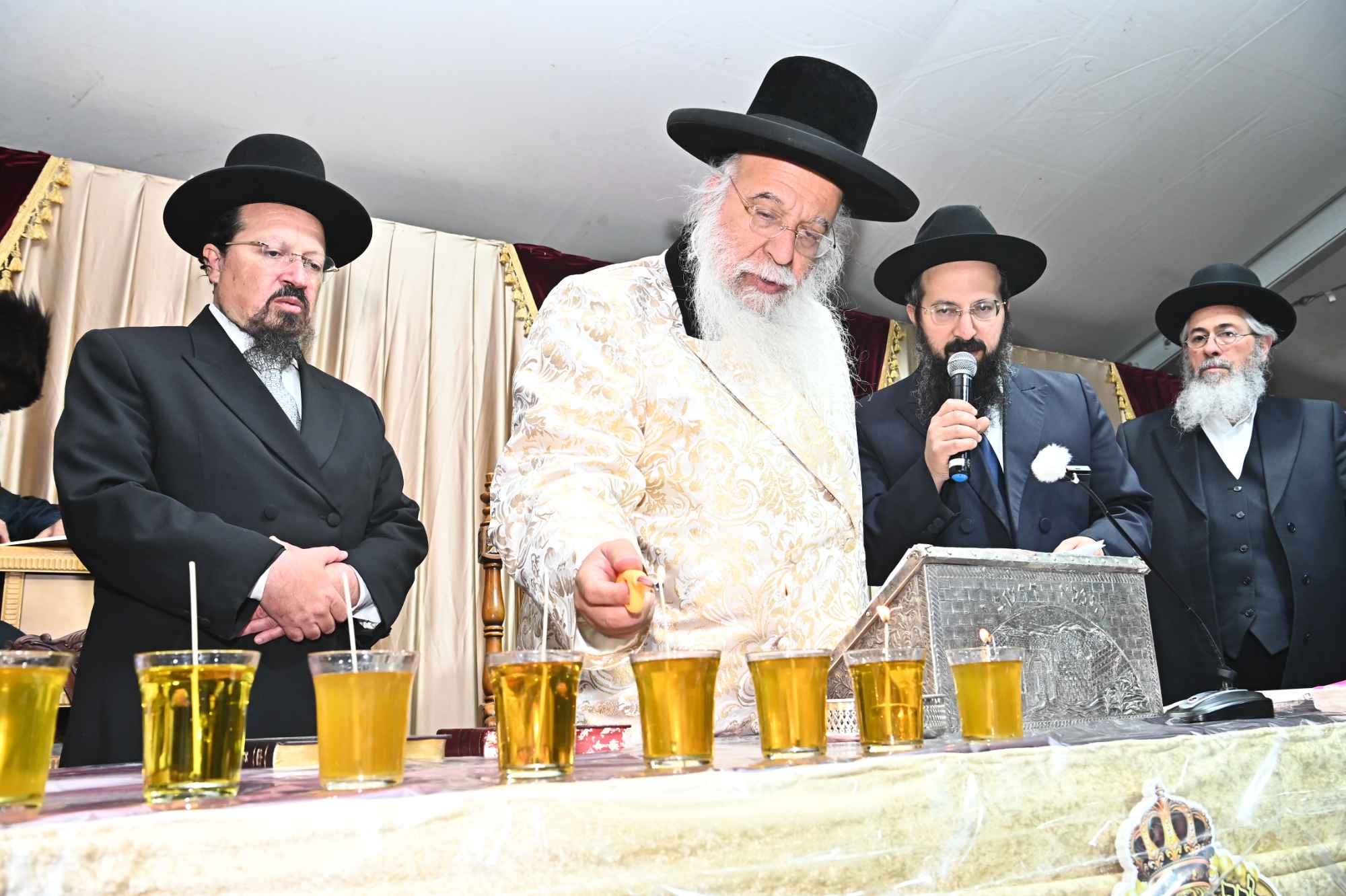 The holy hadlaka of the Rashbi at Meron on Lag BaOmer